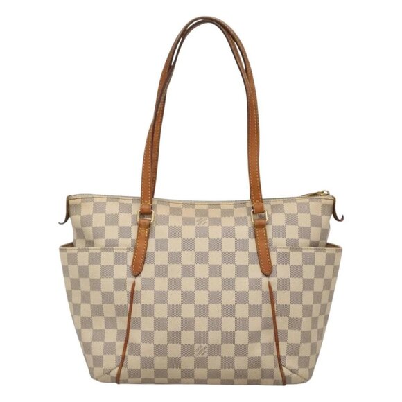 LOUIS VUITTON Damier Azur Totally PM Tote Bag N51261 LV Auth PP514 - Picture 2 of 16